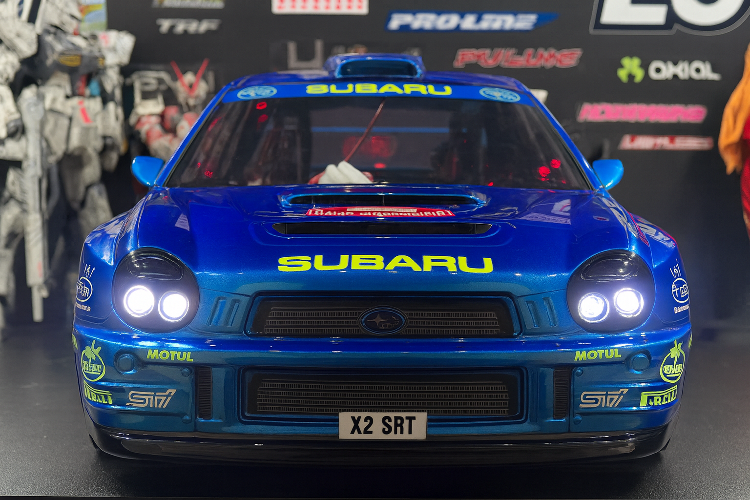 Tamiya Subaru Impreza WRC “Bug Eye” RTR — 1/10 RC Rally Car with LED Headlights & Taillights (Rare Collectible)