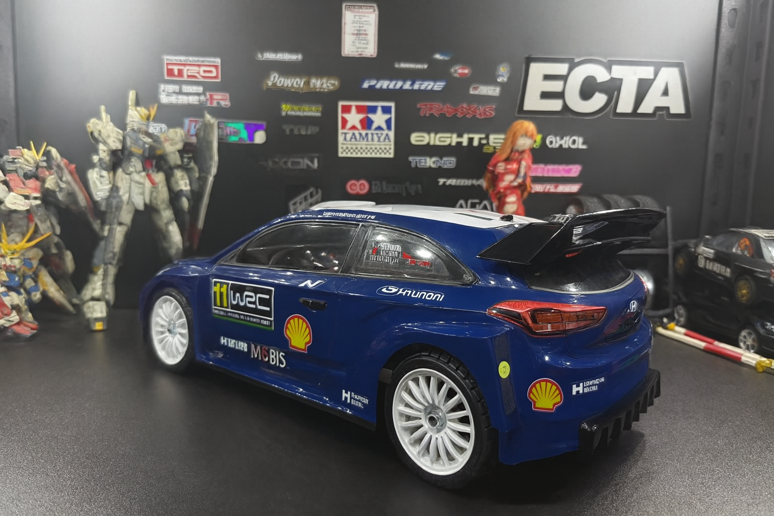 Team C Hyundai i20 WRC RTR — 1/10 RC Rally & Drift Car with LED Headlights & Taillights