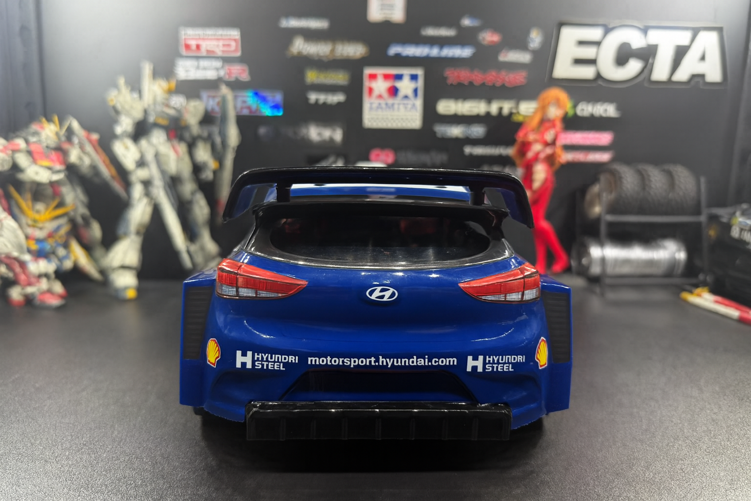 Team C Hyundai i20 WRC RTR — 1/10 RC Rally & Drift Car with LED Headlights & Taillights