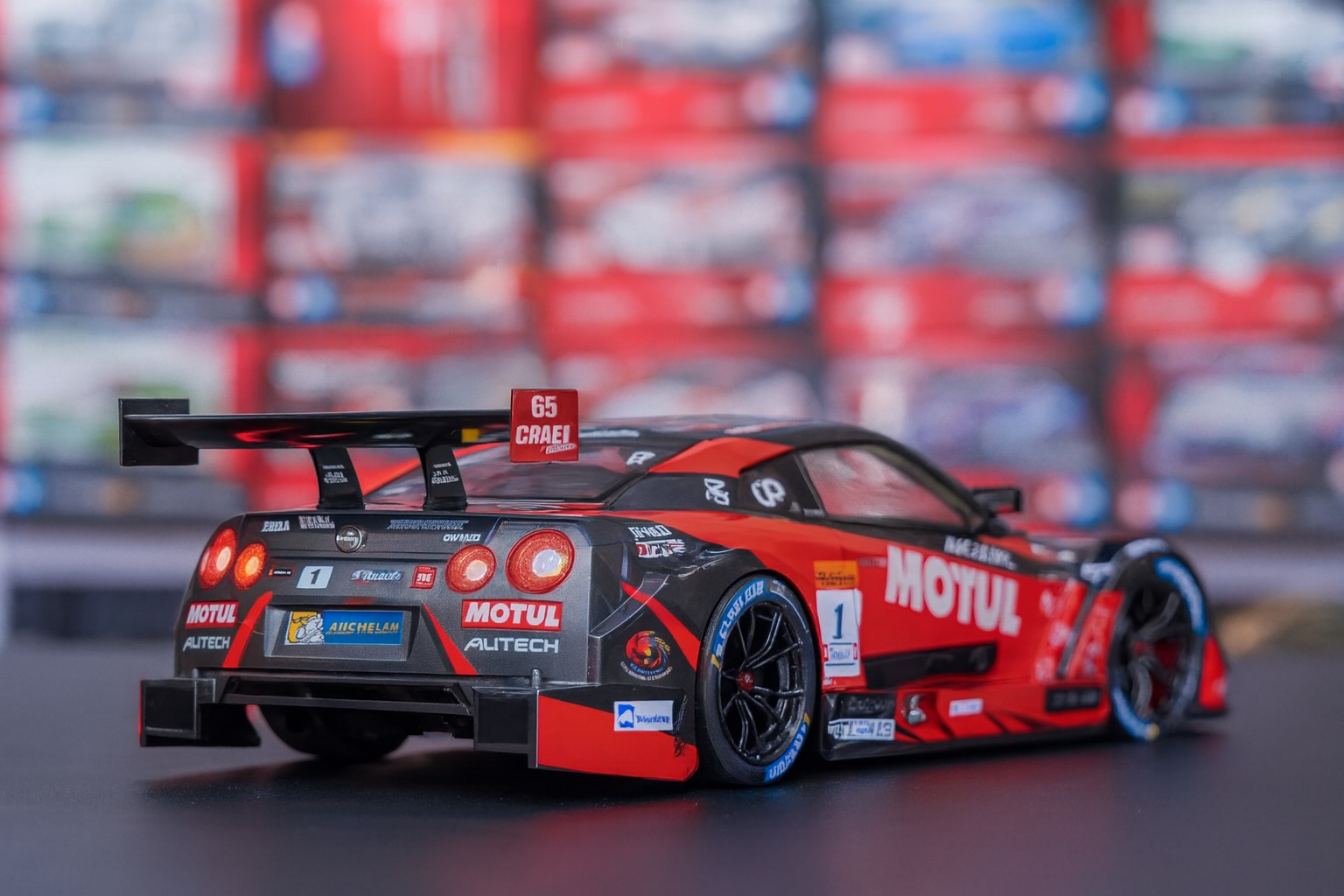 Tamiya Motul Autech Nissan GT-R R35 RTR (58625) — 1/10 RC Touring Car TT-02 Chassis with Licensed Super GT Body