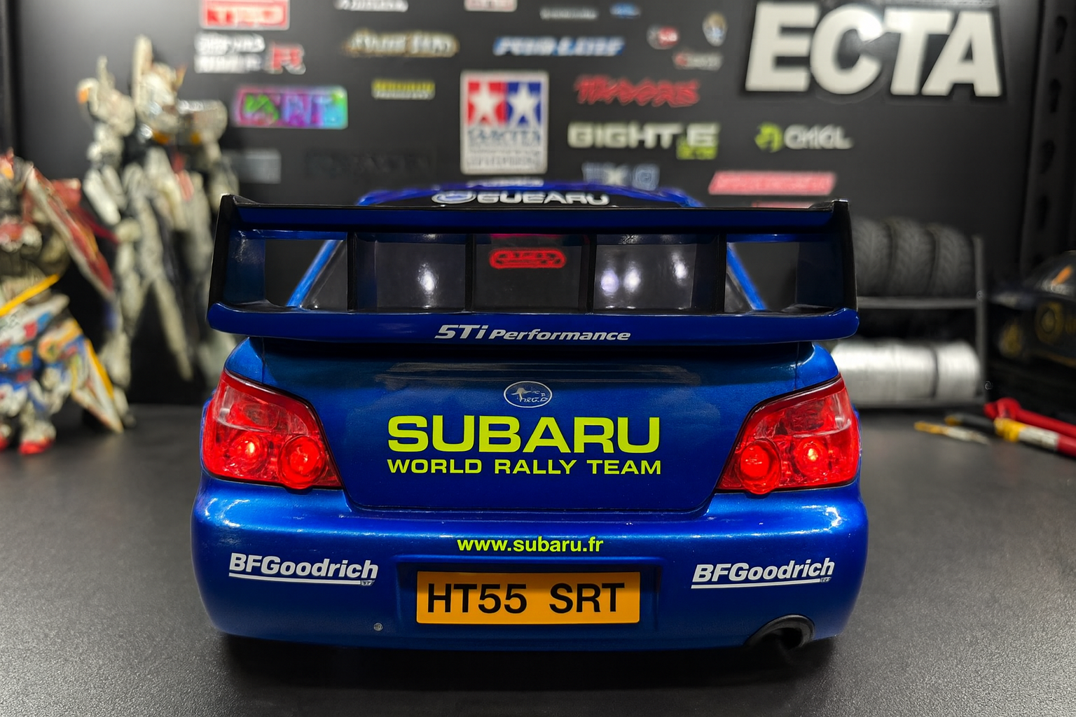 Tamiya Subaru Impreza WRX STI (9th Gen) – 1/10 RC Body Shell Only | Custom with LED Lights