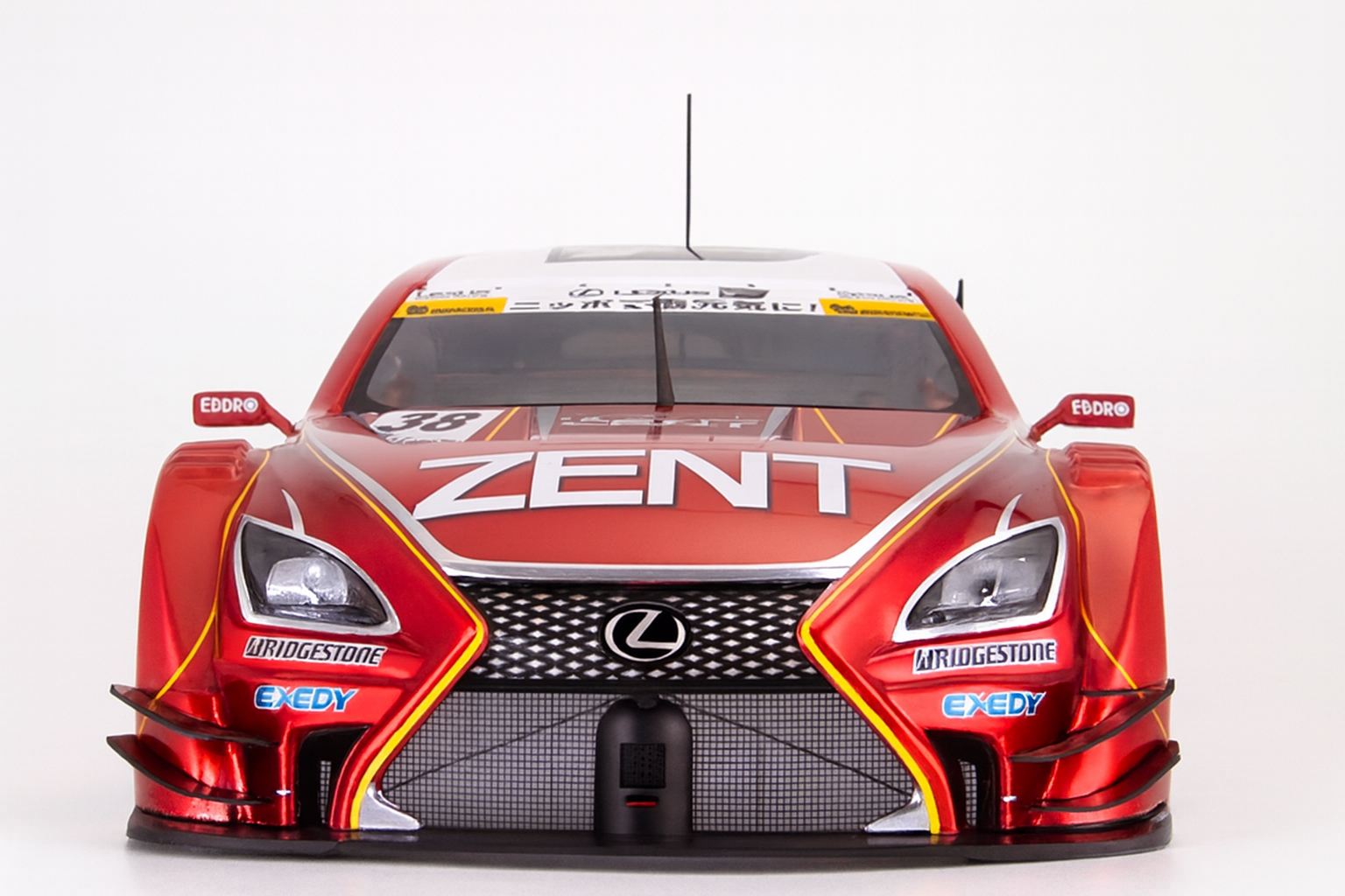 Killerbody Toyota ZENT CERUMO RC F — 1/10 Finished RC Body Shell (48661, Super GT)