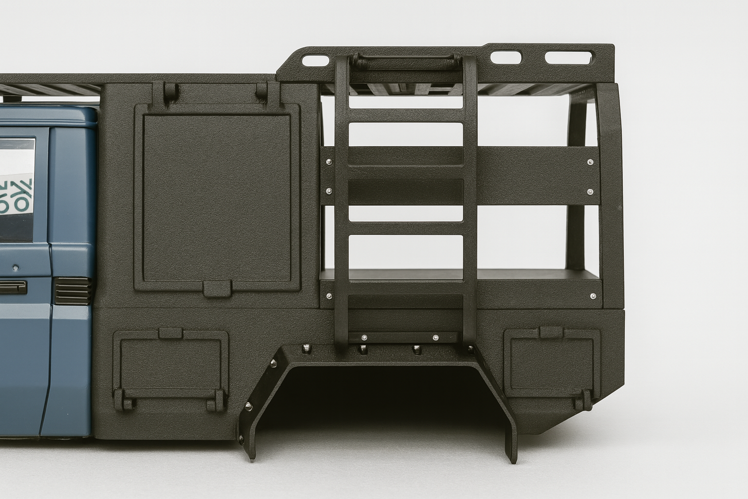 Toyota LC70 Overland Rear Bed Rig — 1/10 RC Crawler Accessory for 313mm Chassis