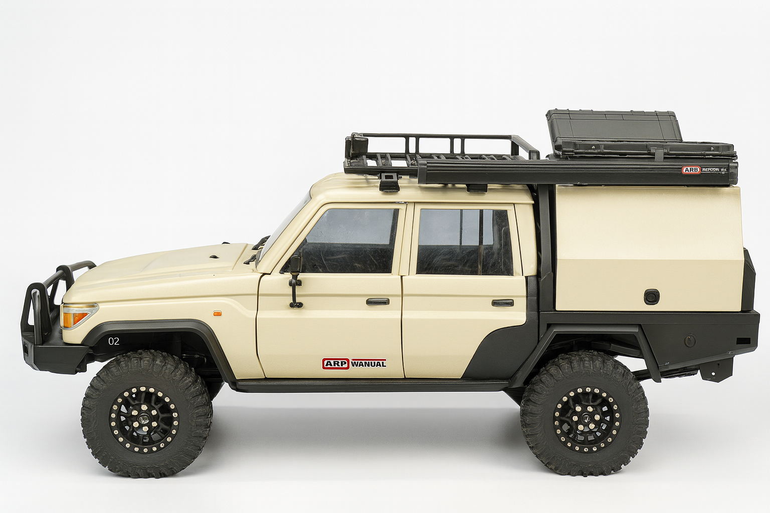 Toyota Land Cruiser LC79 – 1/10 RTR RC Scale Truck | Killerbody LC70 Body with Custom 3D Parts