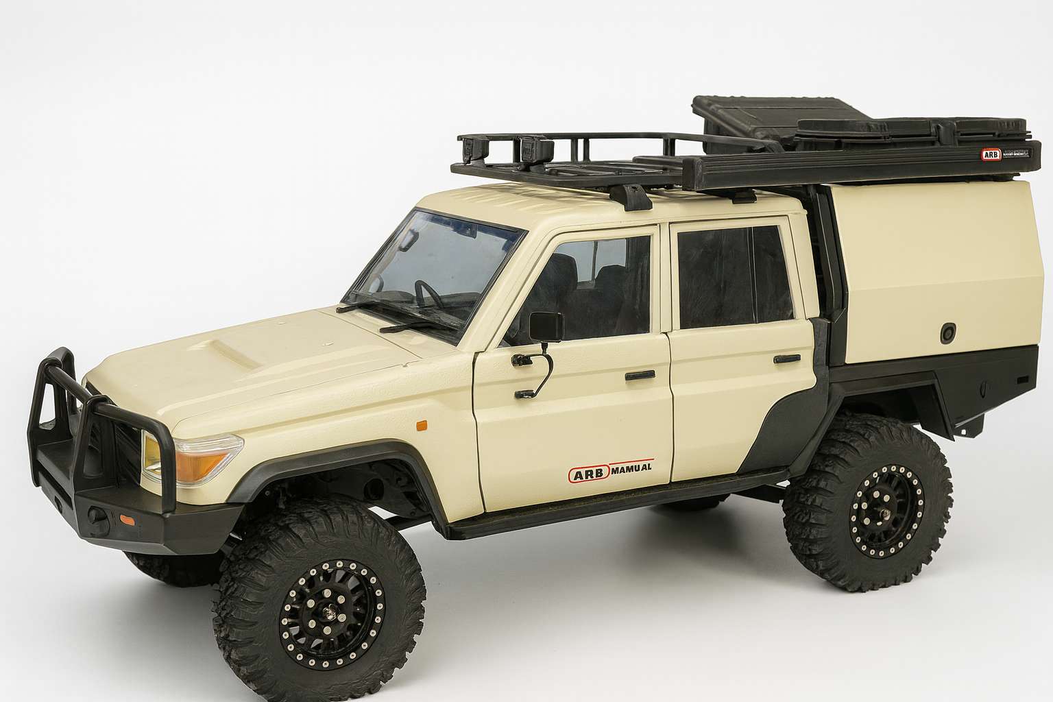 Toyota Land Cruiser LC79 – 1/10 RTR RC Scale Truck | Killerbody LC70 Body with Custom 3D Parts