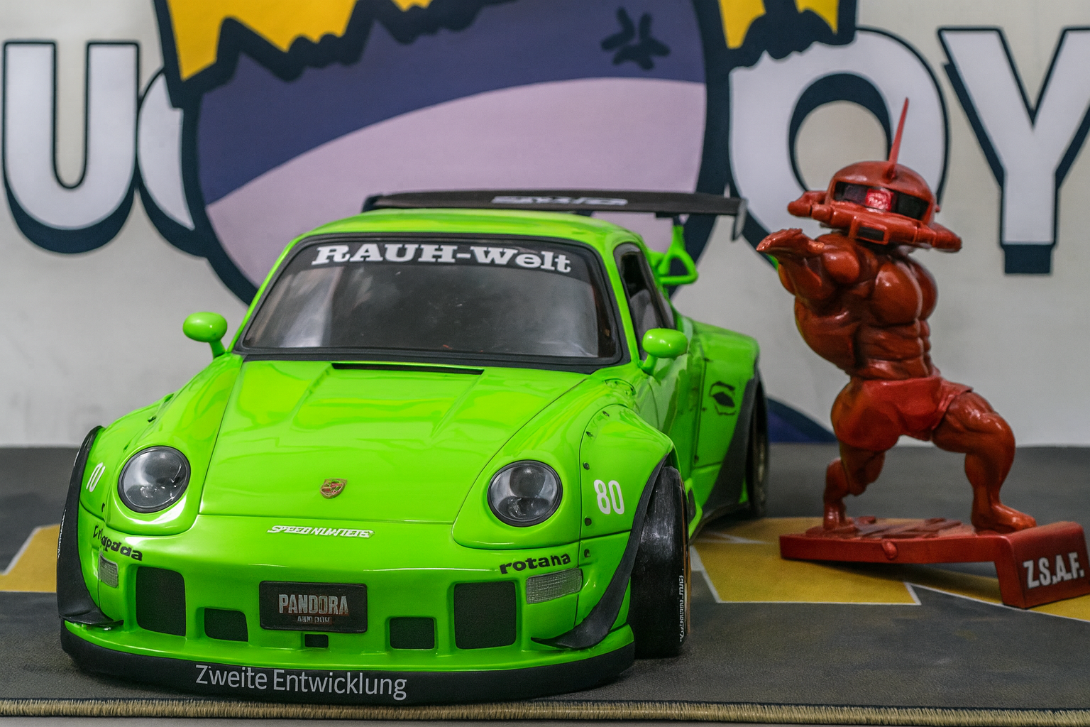 Porsche 993 1/10 Drift Body Shell — Pre-Painted Polycarbonate for Touring/Drift RC