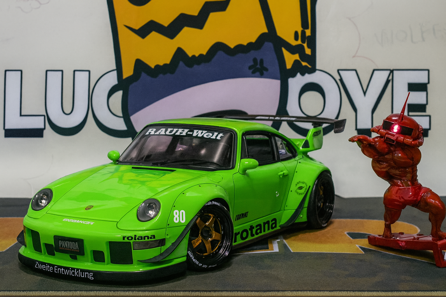 Porsche 993 1/10 Drift Body Shell — Pre-Painted Polycarbonate for Touring/Drift RC