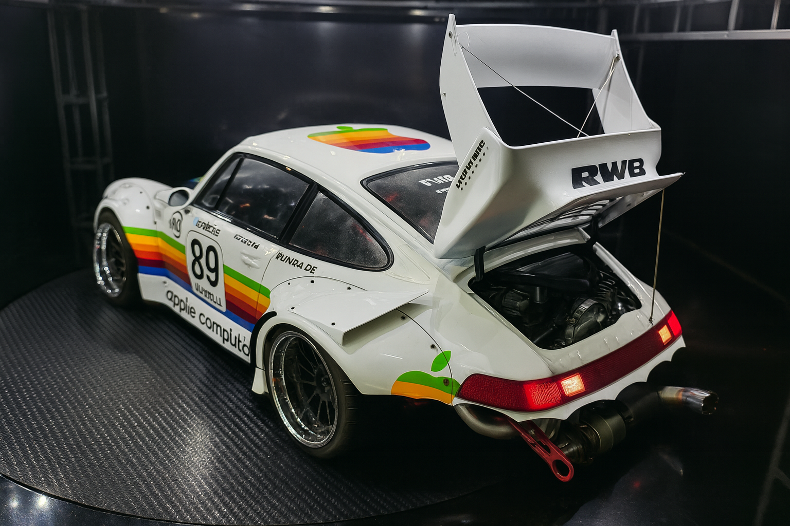 Pandora RC RWB Porsche 993 TYPE Widebody — 1/10 Drift Body Shell Pre-Painted with Realistic LED Headlights & Taillights