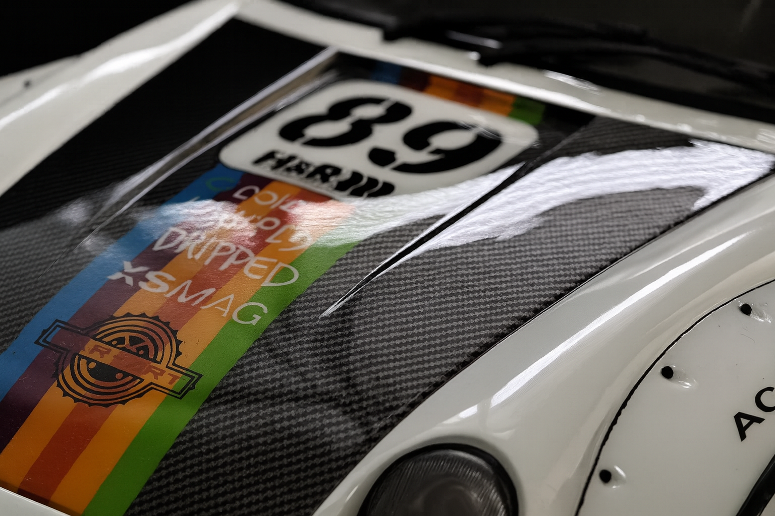 Pandora RC RWB Porsche 993 TYPE Widebody — 1/10 Drift Body Shell Pre-Painted with Realistic LED Headlights & Taillights