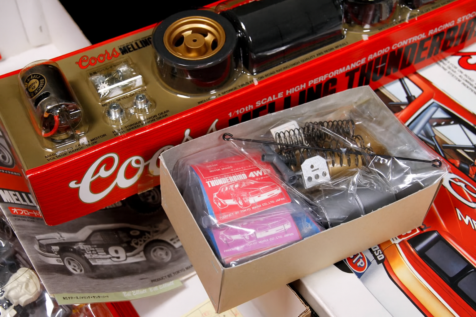 Kyosho Coors Melling Thunderbird – 1/10 4WD RC Kit (Vintage NASCAR Collectible)