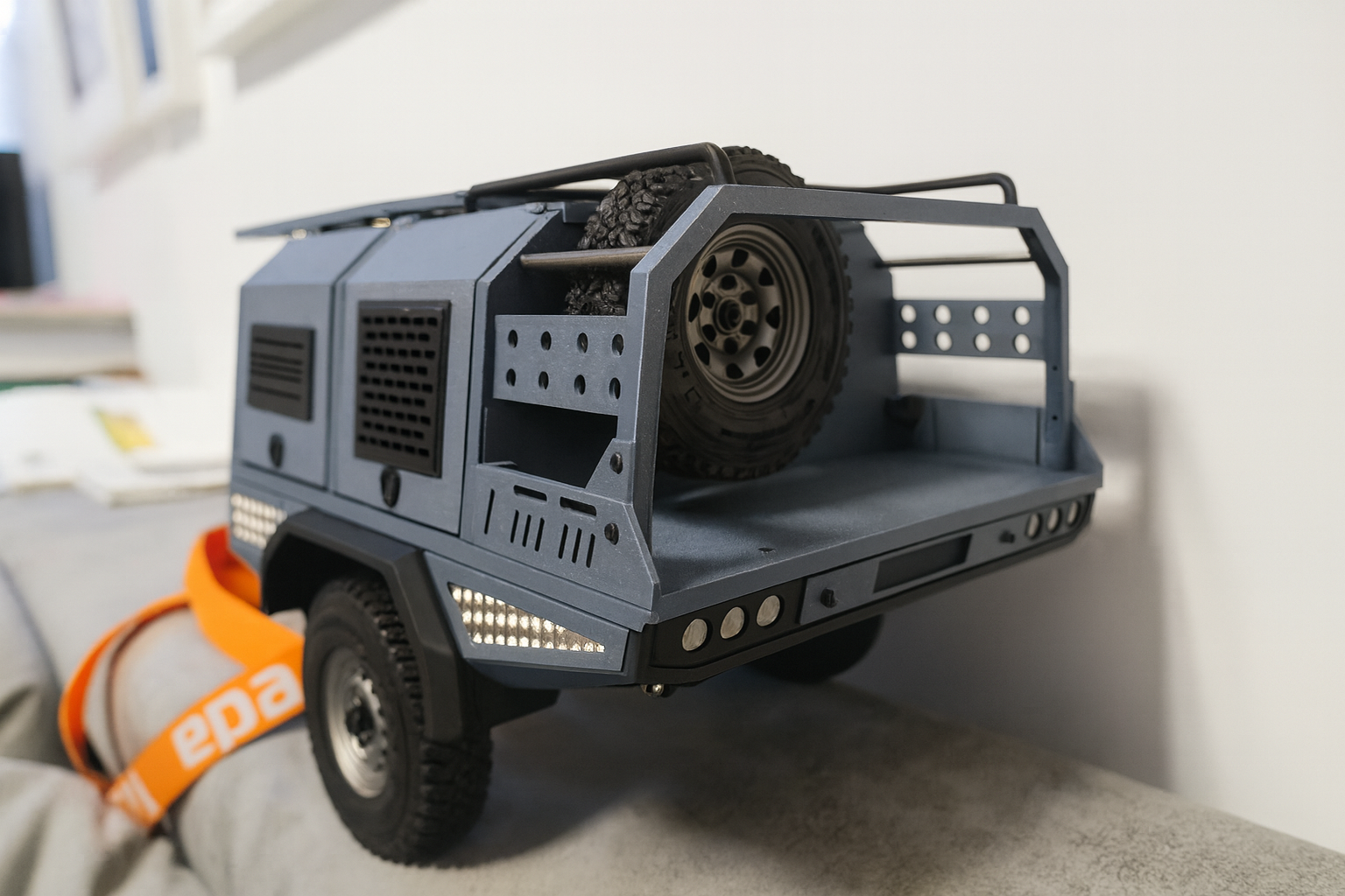1/10 LC70 Overland Trailer / Rear Bed – 3D Printed RC Crawler Accessory