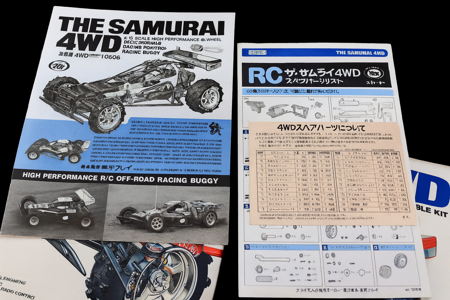 Marui The Samurai 4WD – 1/10 Vintage RC Buggy (1985)