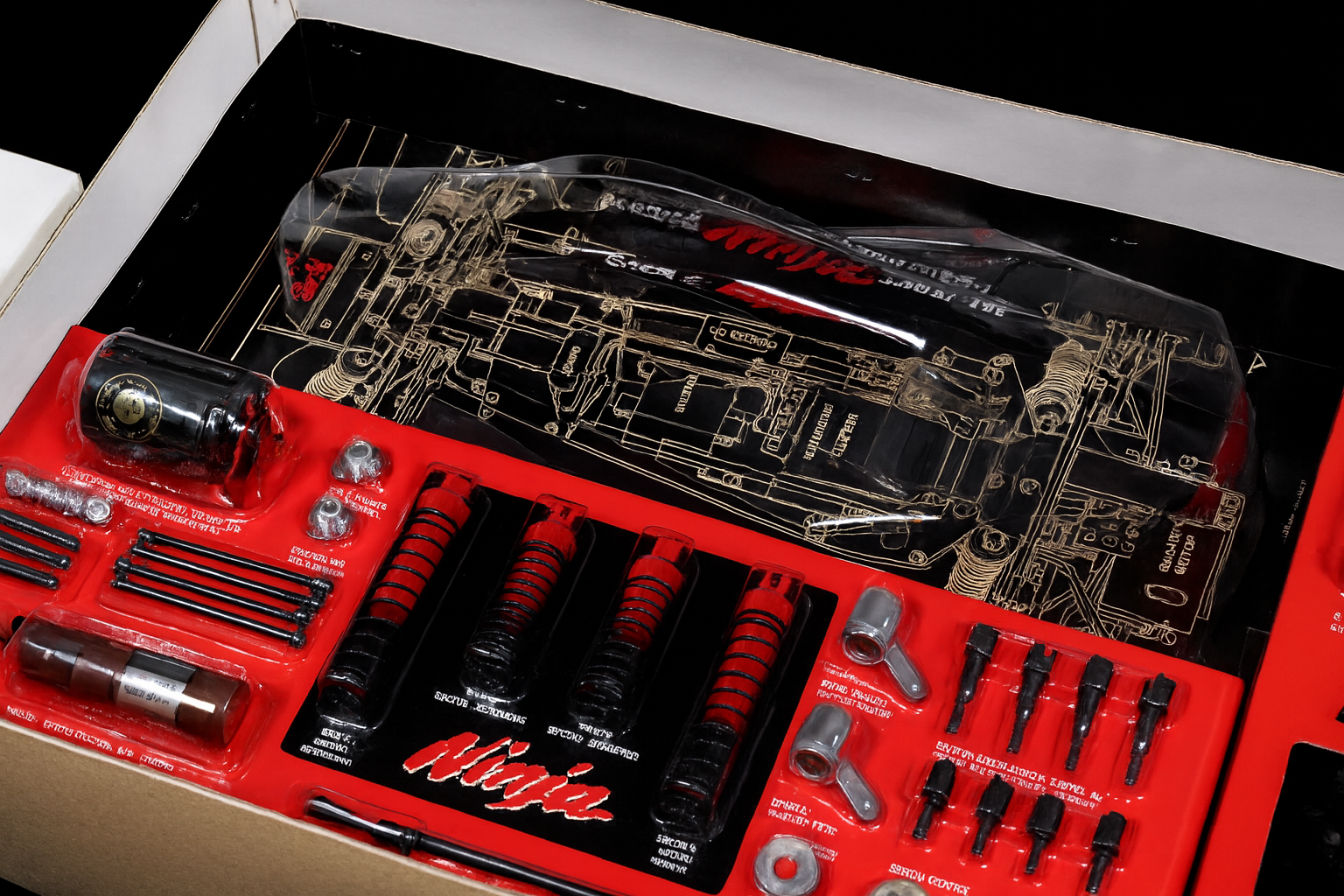 Marui Ninja 4WD – 1/10 Vintage RC Buggy (1987)