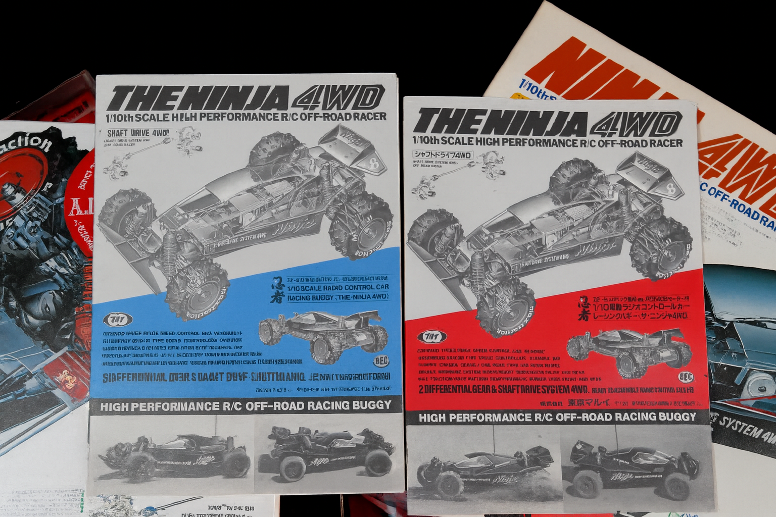 Marui Ninja 4WD – 1/10 Vintage RC Buggy (1987)