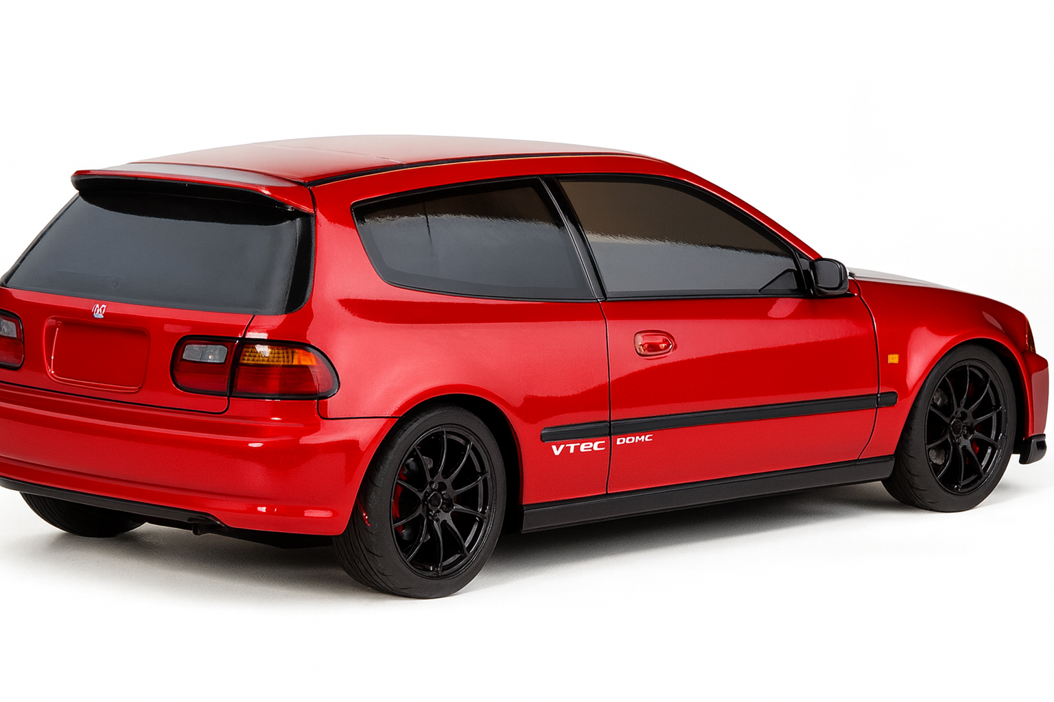 MST Honda Civic EG6 Clear Body Shell – 1/10 Polycarbonate with Light Buckets