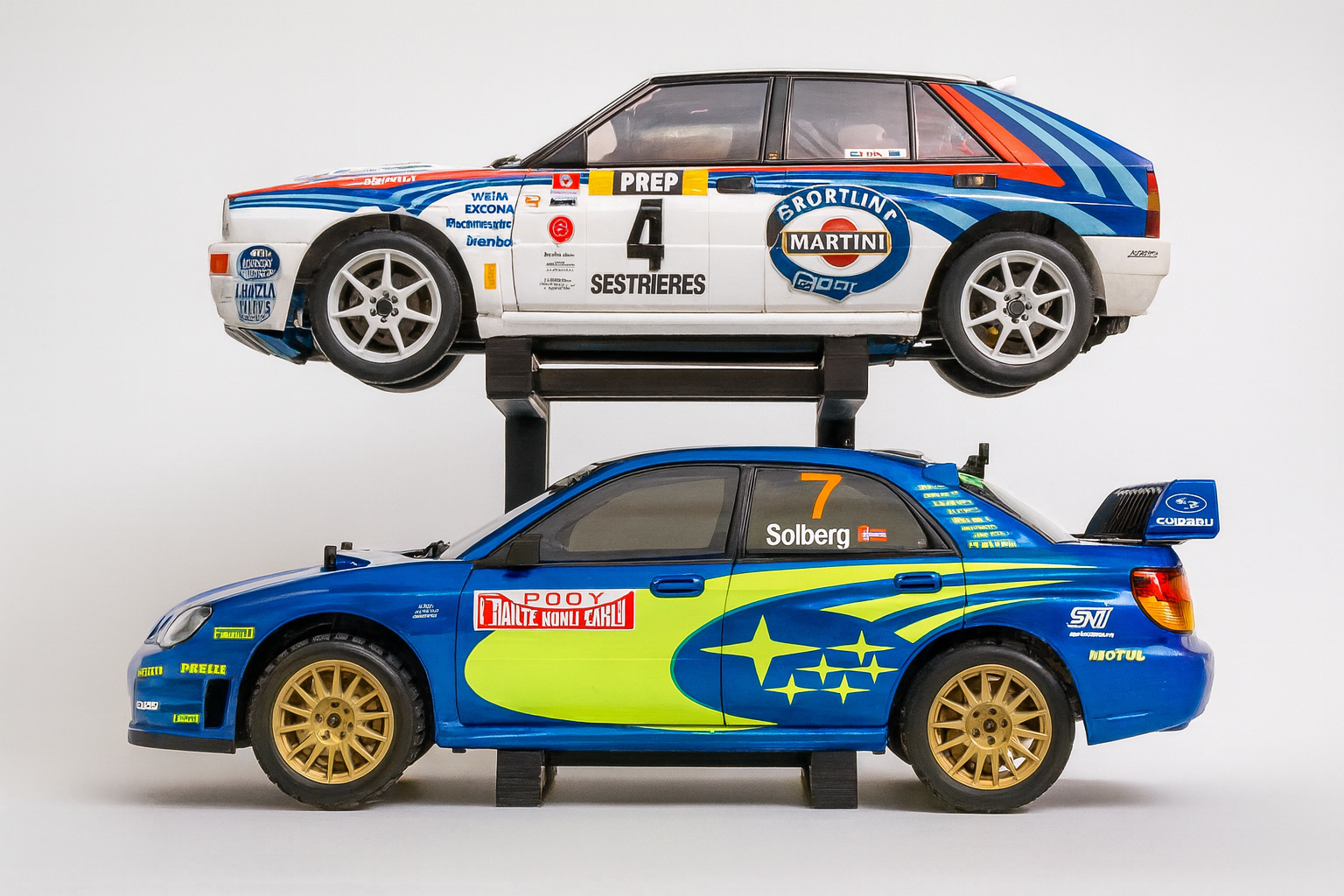 RC Car Display & Maintenance Stand – Chassis Base for 1/10, 1/12, 1/16 Touring, Rally & Drift