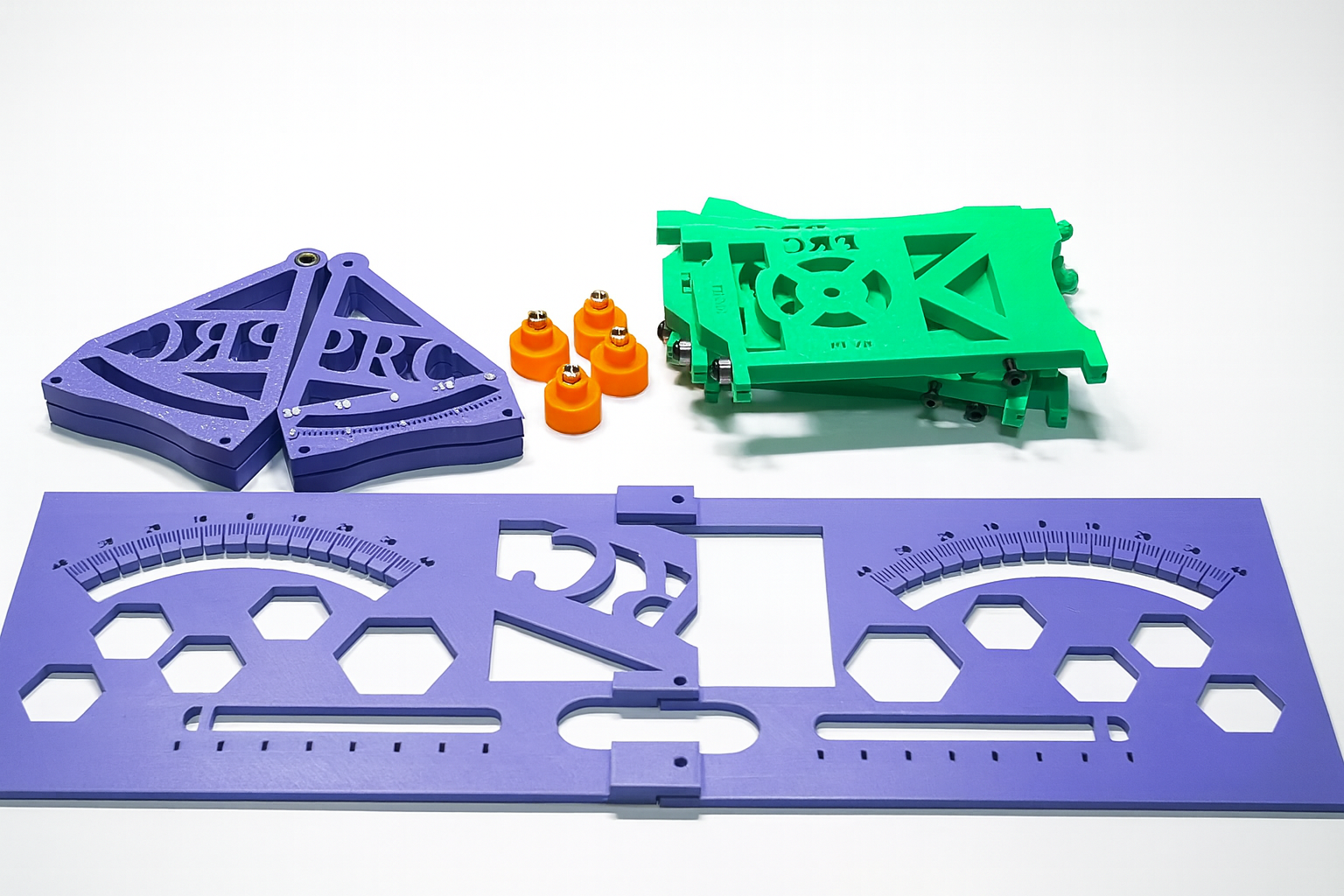 RC Setup Gauge – 1/10 Scale Camber & Toe Adjustment Tool | Compatible with TAMIYA, Kyosho, PTG2R