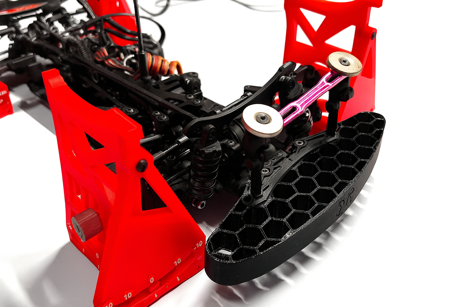 RC Setup Gauge – 1/10 Scale Camber & Toe Adjustment Tool | Compatible with TAMIYA, Kyosho, PTG2R