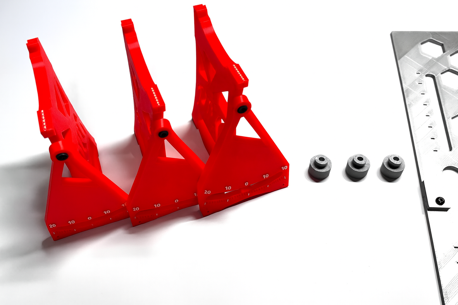 RC Setup Gauge – 1/10 Scale Camber & Toe Adjustment Tool | Compatible with TAMIYA, Kyosho, PTG2R