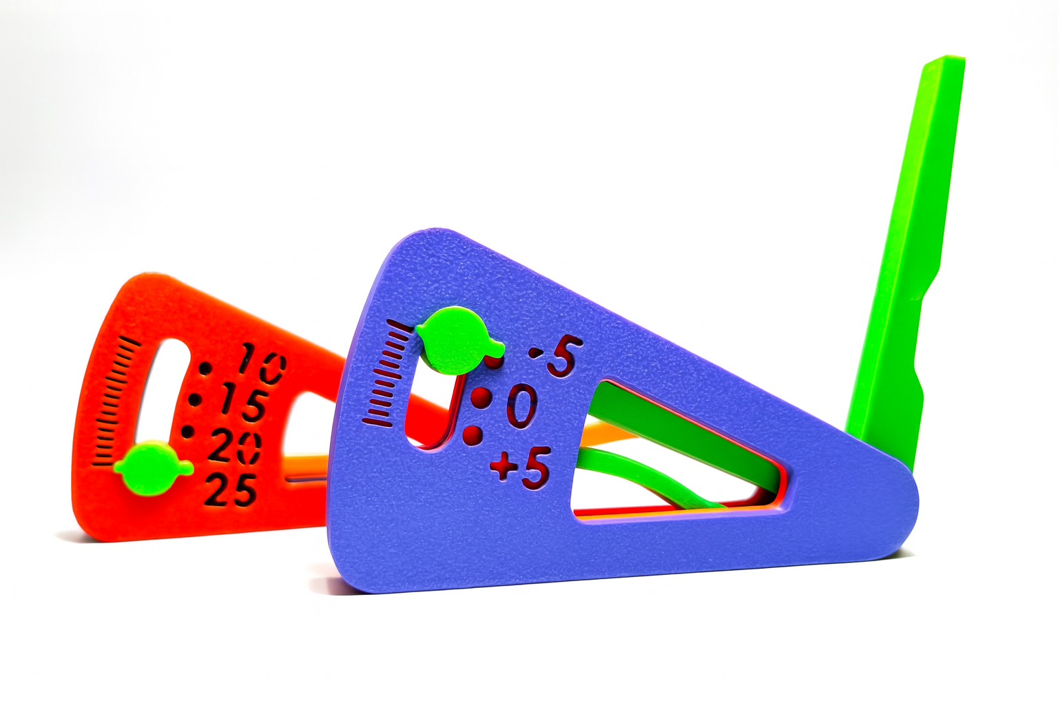 RC Setup Gauge – Precision Camber & Alignment Tool | 1/10, 1/8, 1/16 Scale Compatible