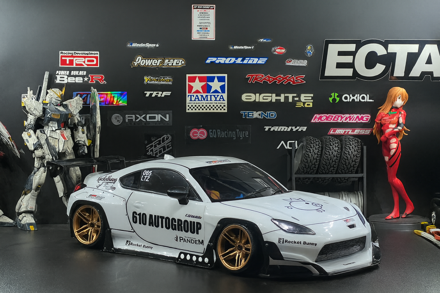 MST Rocket Bunny GR86 1/10 RTR Drift Car – Sakura D6 Chassis, Hobbywing XR10, LED Lights