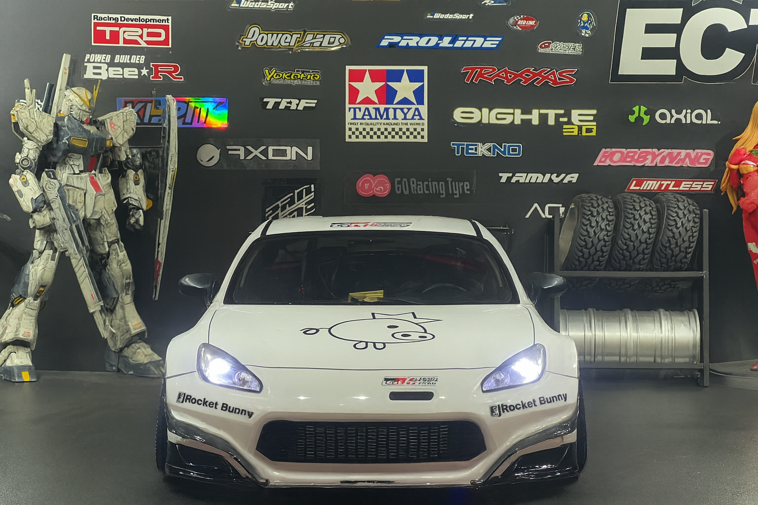 MST Rocket Bunny GR86 1/10 RTR Drift Car – Sakura D6 Chassis, Hobbywing XR10, LED Lights