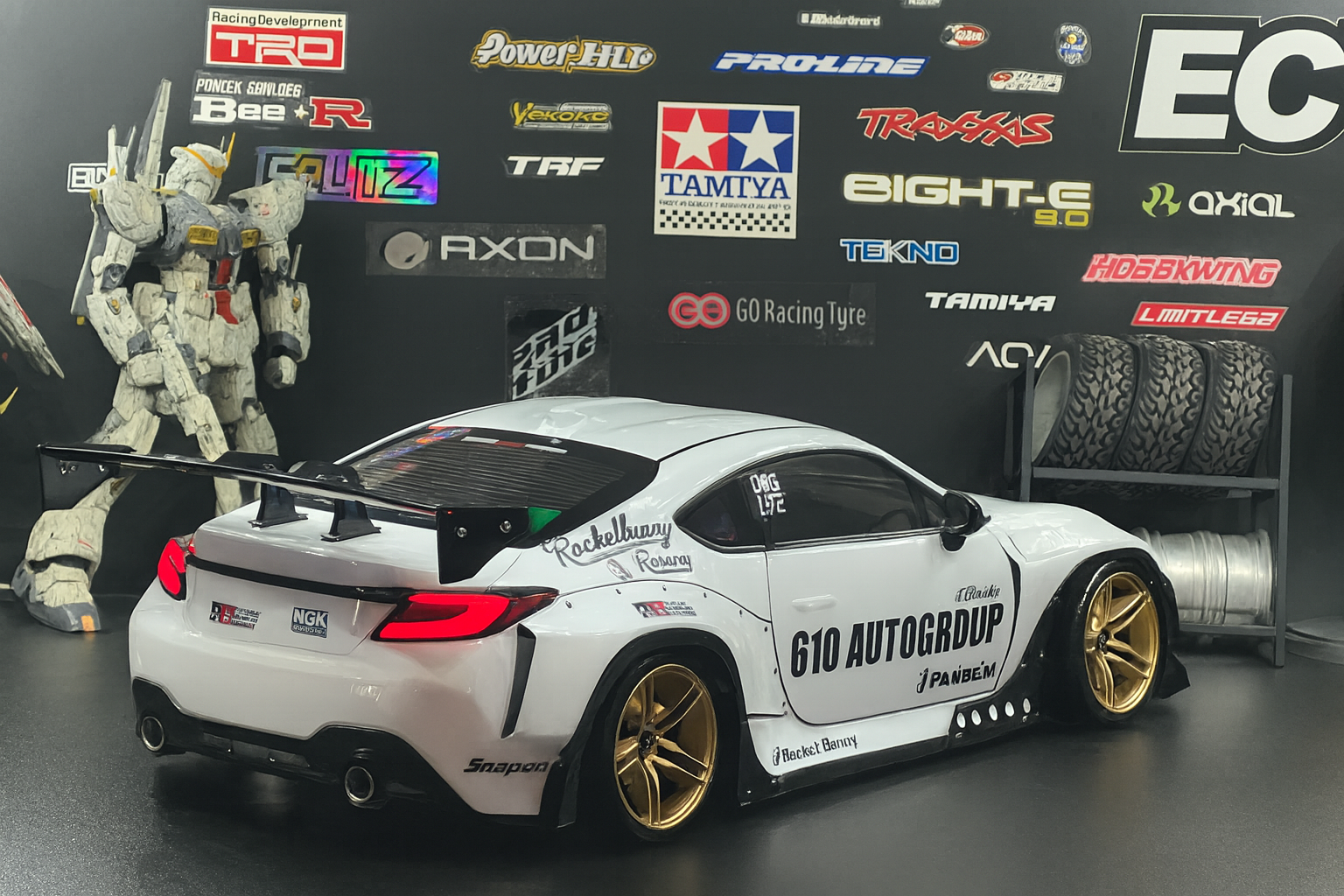MST Rocket Bunny GR86 1/10 RTR Drift Car – Sakura D6 Chassis, Hobbywing XR10, LED Lights