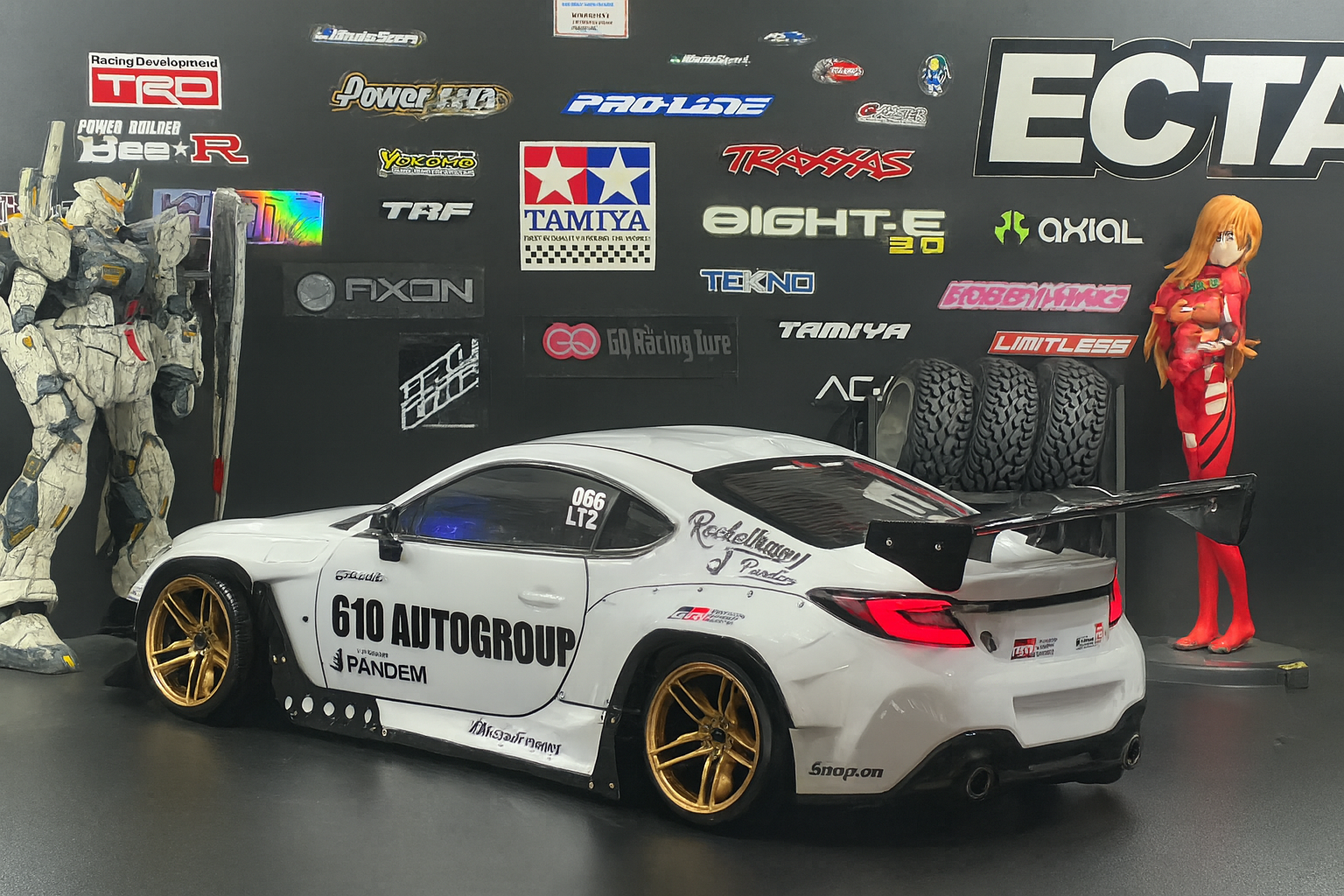 MST Rocket Bunny GR86 1/10 RTR Drift Car – Sakura D6 Chassis, Hobbywing XR10, LED Lights