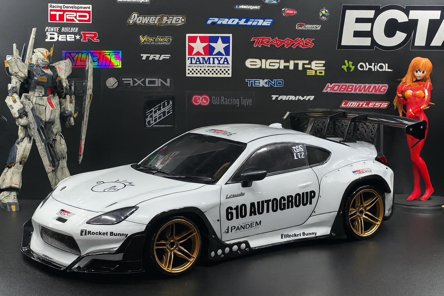 MST Rocket Bunny GR86 1/10 RTR Drift Car – Sakura D6 Chassis, Hobbywing XR10, LED Lights