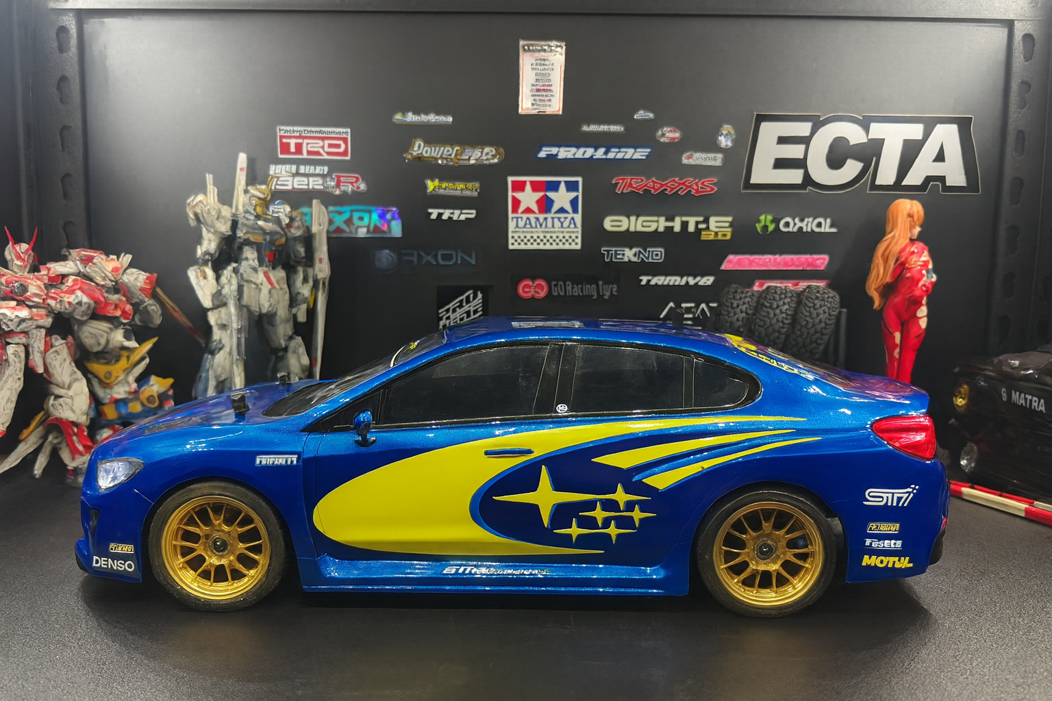 Tamiya Subaru WRX STI RTR – 1/10 RC Drift & Touring Car with Painted Body & Realistic LED Lights