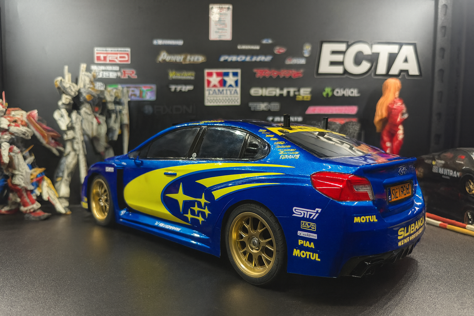Tamiya Subaru WRX STI RTR – 1/10 RC Drift & Touring Car with Painted Body & Realistic LED Lights