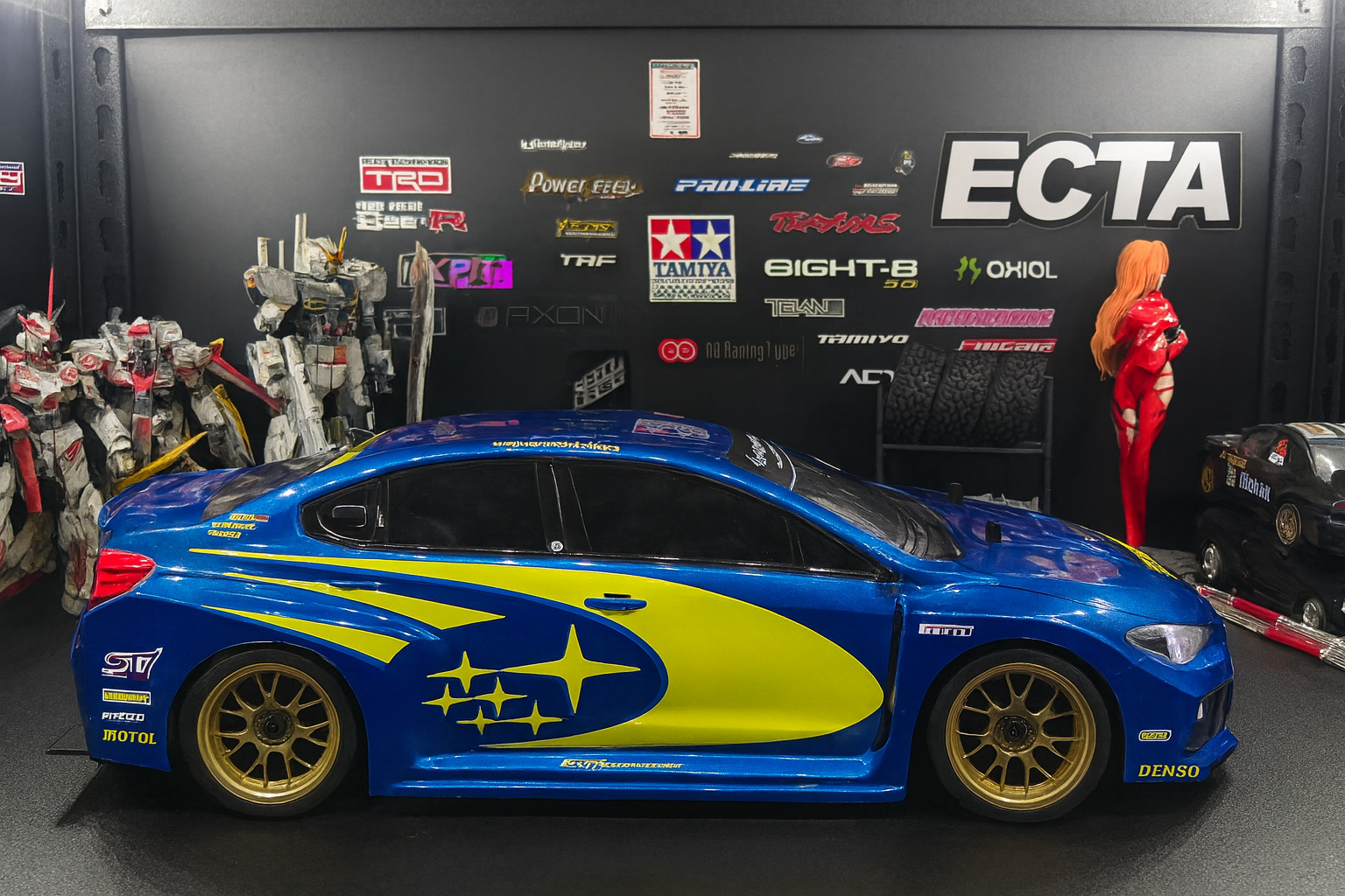 Tamiya Subaru WRX STI RTR – 1/10 RC Drift & Touring Car with Painted Body & Realistic LED Lights