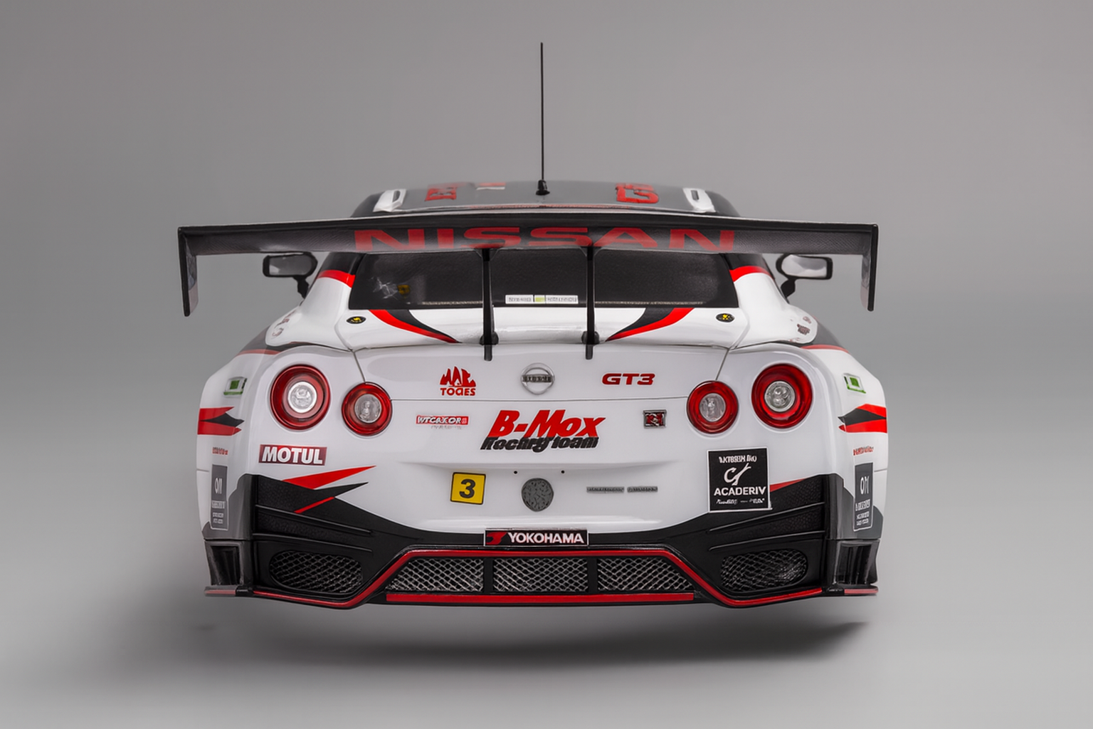 Killerbody Nissan GT-R R35 GT3 (B-MAX NDDP) — 1/10 Pre-Painted RC Drift/Touring Body Shell (LED-Ready, 257mm)