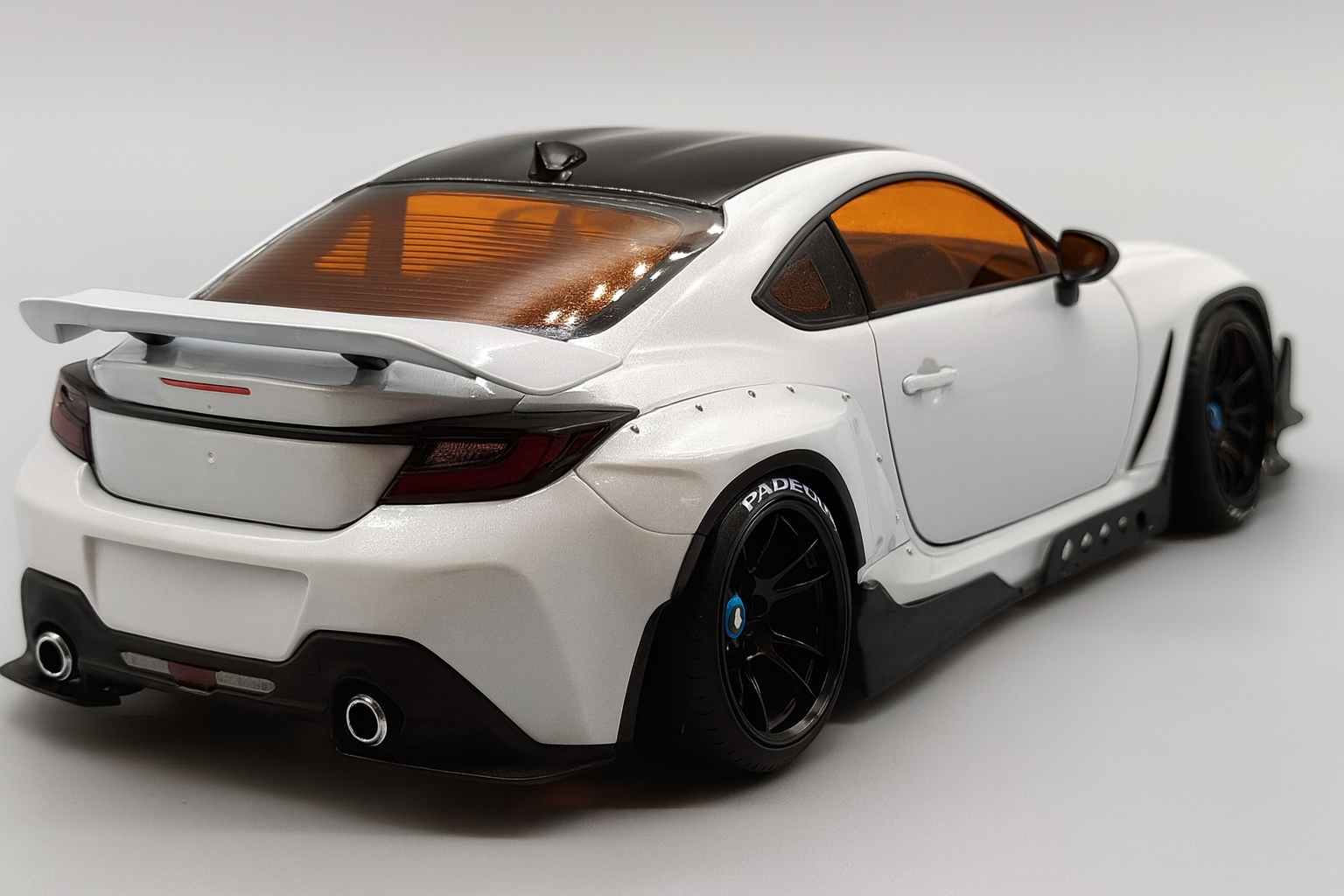 1/24 Toyota GR86 Pandem Widebody Resin Model Kit – Fits Tamiya 24361 | Includes Wheels & Tires | 3D-Printed Resin