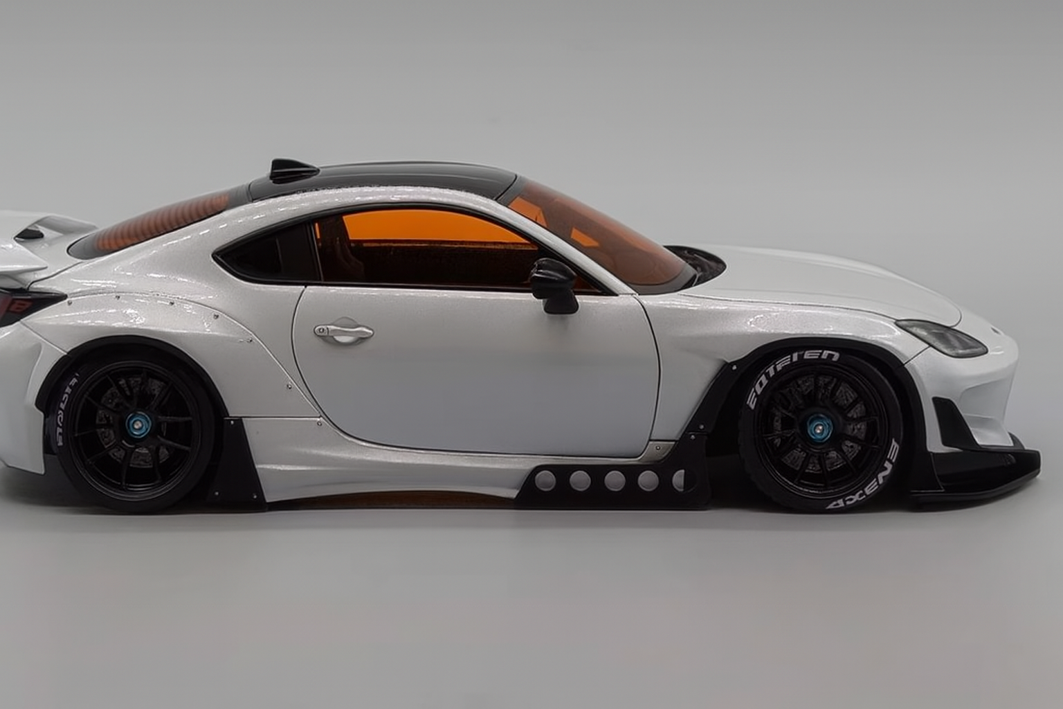 1/24 Toyota GR86 Pandem Widebody Resin Model Kit – Fits Tamiya 24361 | Includes Wheels & Tires | 3D-Printed Resin