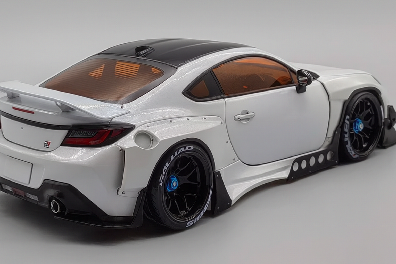 1/24 Toyota GR86 Pandem Widebody Resin Model Kit – Fits Tamiya 24361 | Includes Wheels & Tires | 3D-Printed Resin