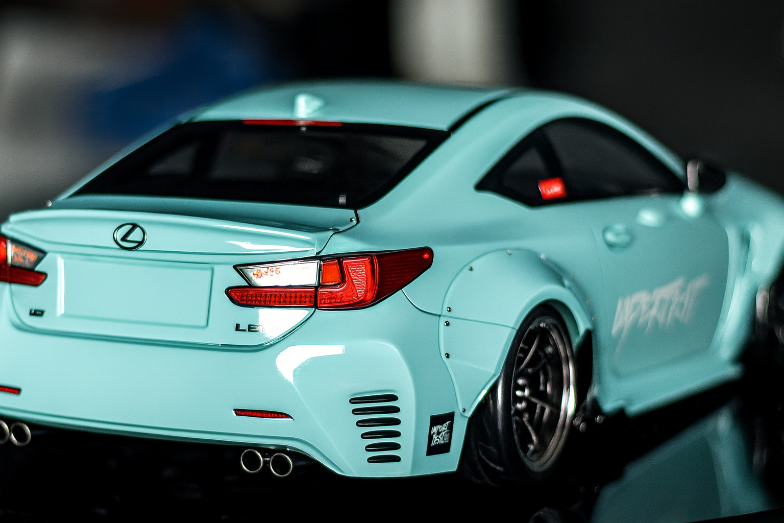 Killerbody Lexus RC-F Pandem Widebody Clear Drift Body Shell Kit – 1/10 | 200mm Width, 257mm Wheelbase