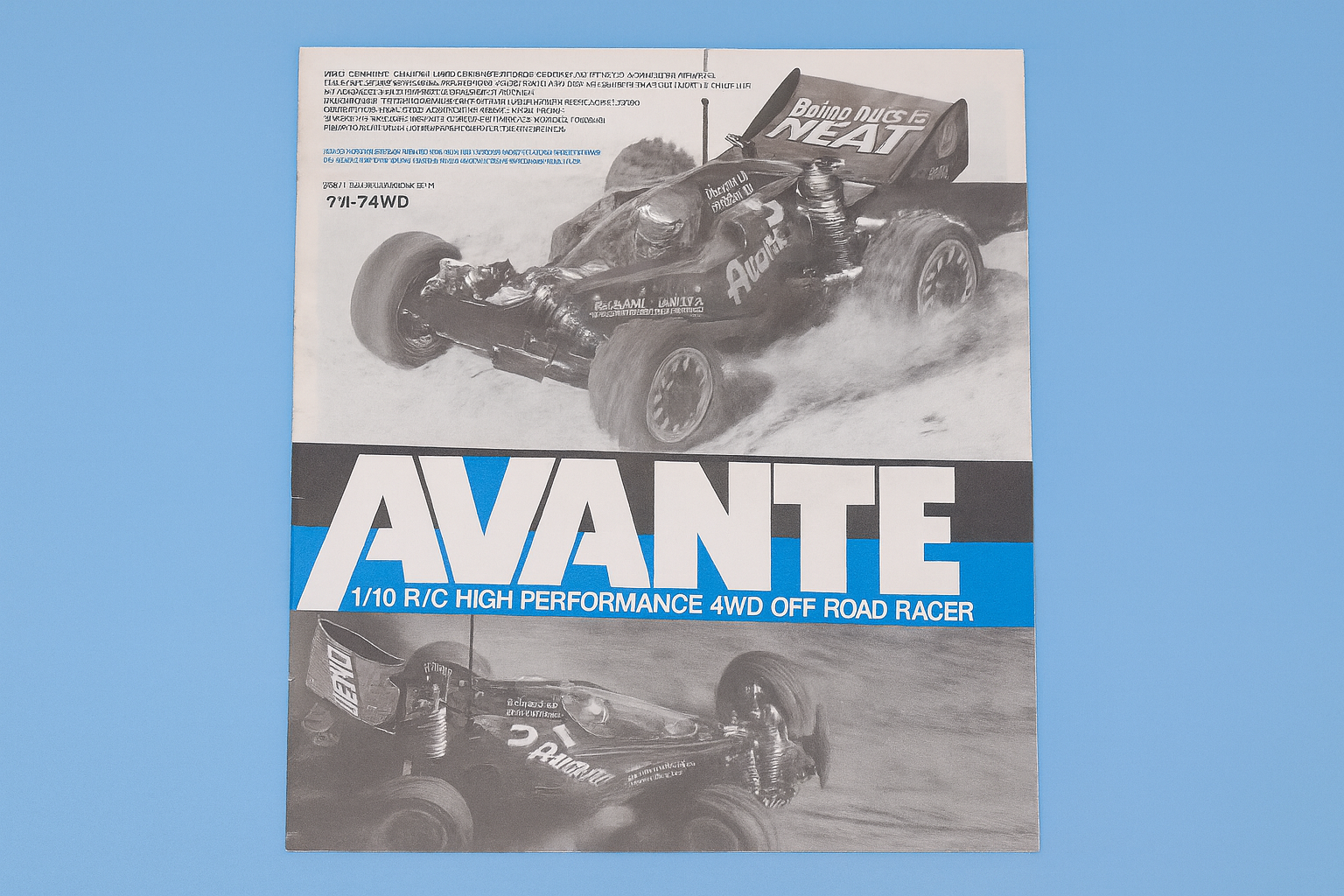 Tamiya Avante 1988 Mk1 – First Generation Vintage RC Buggy | Collector’s Edition with Manual (No 540VZ Motor)
