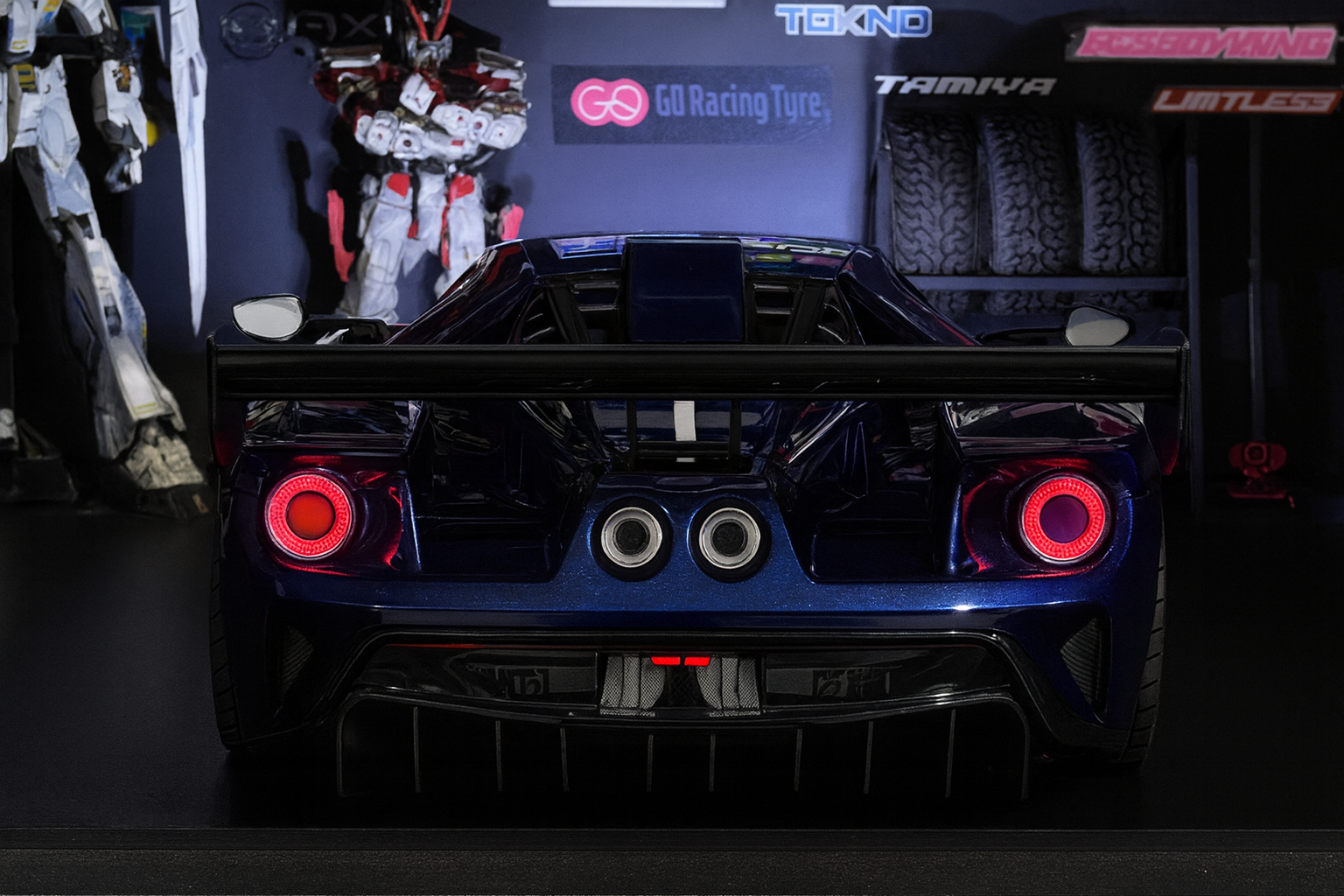 Tamiya Ford GT MkII 2020 RTR (58689) — 1/10 RC Touring Car TT-02 Chassis with Licensed Body