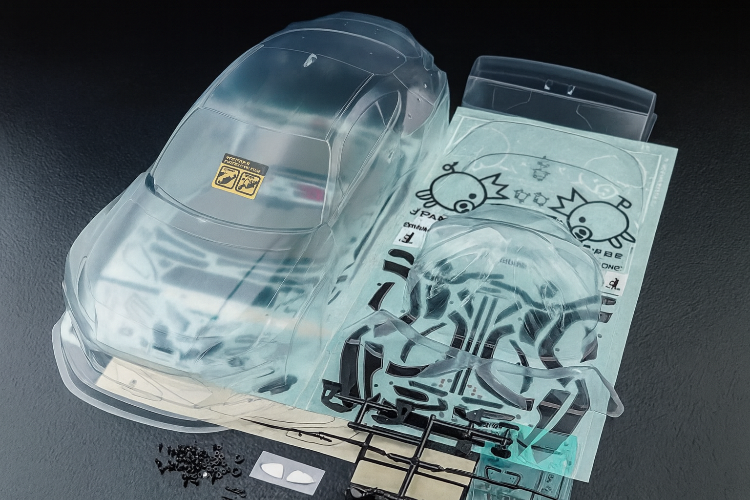 MST Toyota GR86 Pandem Widebody — 1/10 RC Drift & Touring Body Shell (Clear or Red, 257mm)