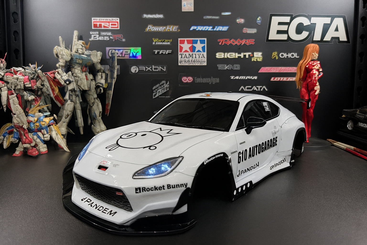 MST Toyota GR86 Rocket Bunny 1/10 Drift Car Body – Shell Only + LEDs