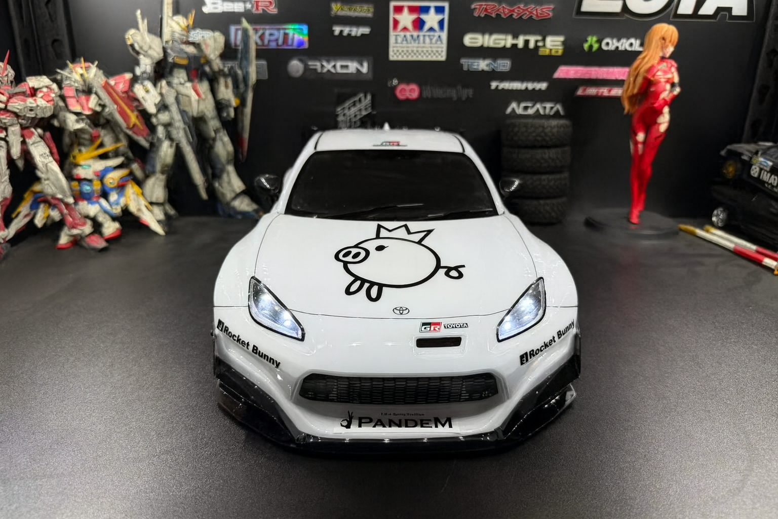 MST Toyota GR86 Rocket Bunny 1/10 Drift Car Body – Shell Only + LEDs