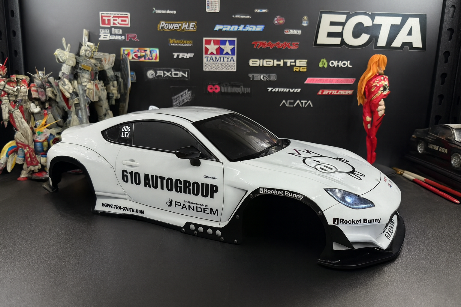 MST Toyota GR86 Rocket Bunny 1/10 Drift Car Body – Shell Only + LEDs