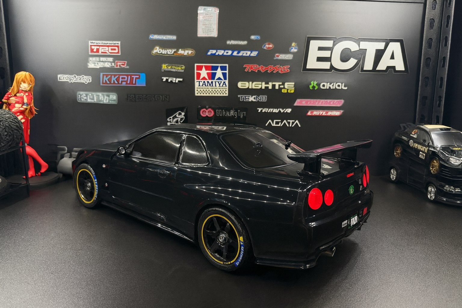Nissan Skyline GT-R R34 Nismo RC Car – 1/10 Scale RTR Tamiya Build with LED Lights