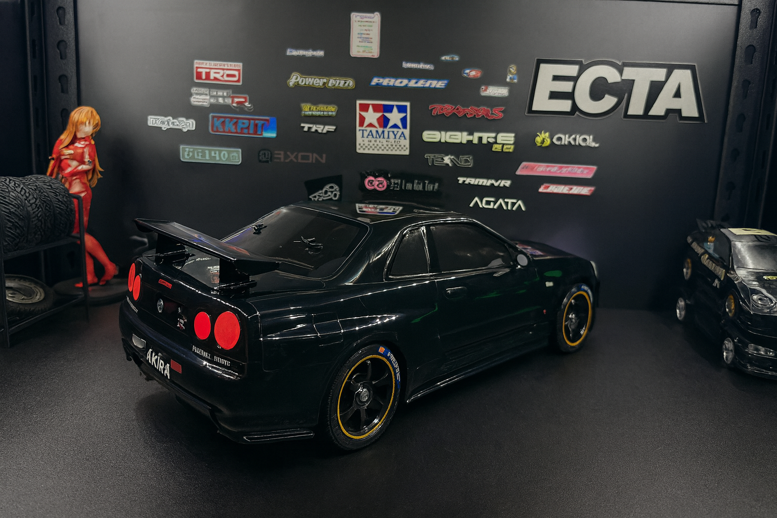 Nissan Skyline GT-R R34 Nismo RC Car – 1/10 Scale RTR Tamiya Build with LED Lights