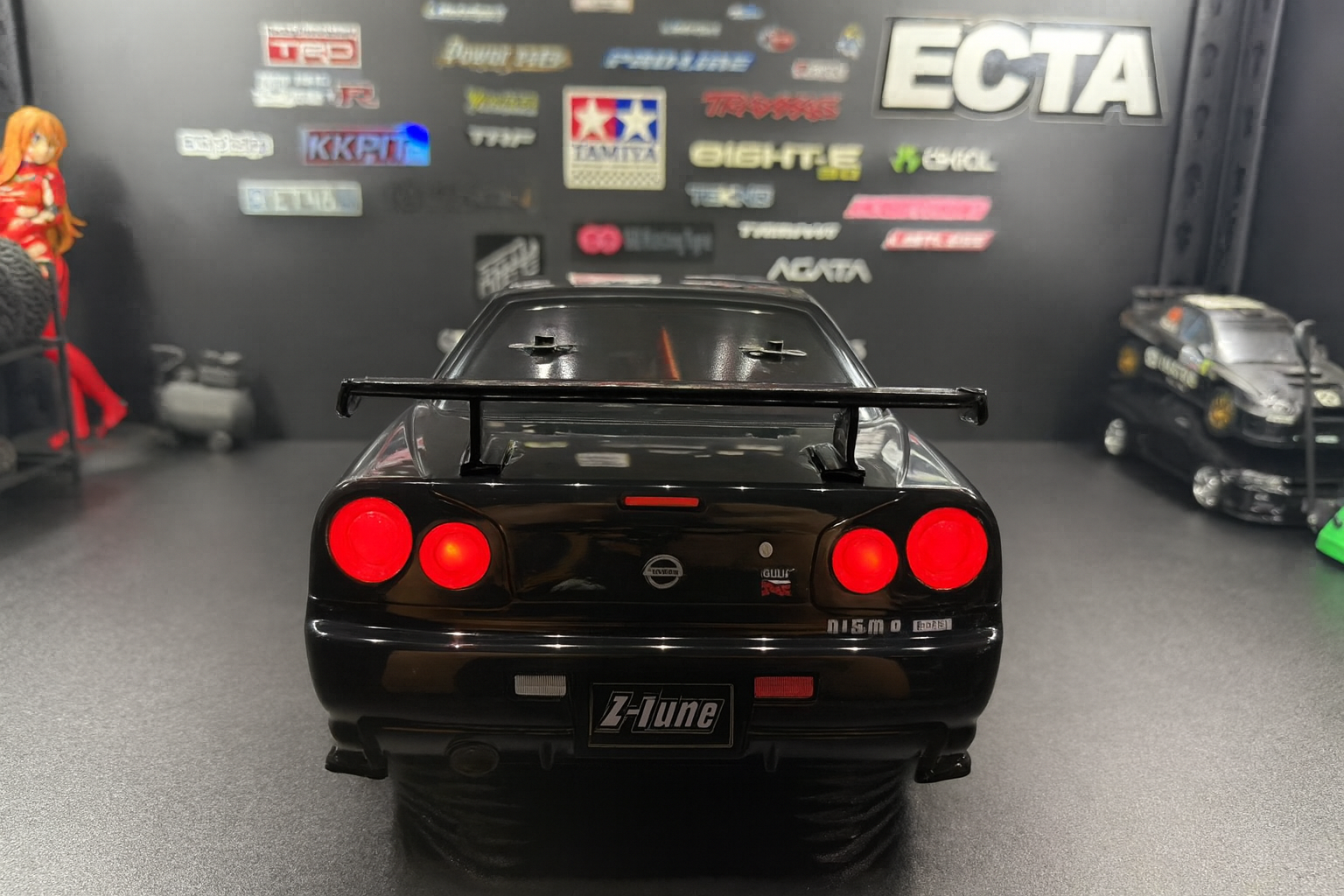 Nissan Skyline GT-R R34 Nismo RC Car – 1/10 Scale RTR Tamiya Build with LED Lights