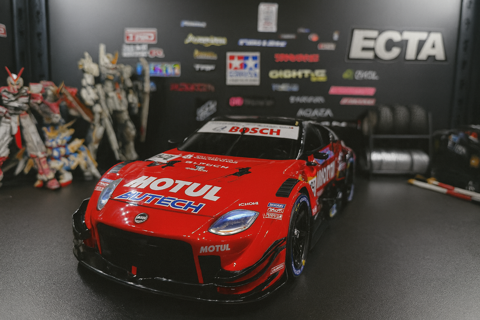 Tamiya Motul Autech Z RTR — 1/10 2WD Touring Car with Exclusive Headlight Buckets & Realistic LED Lights