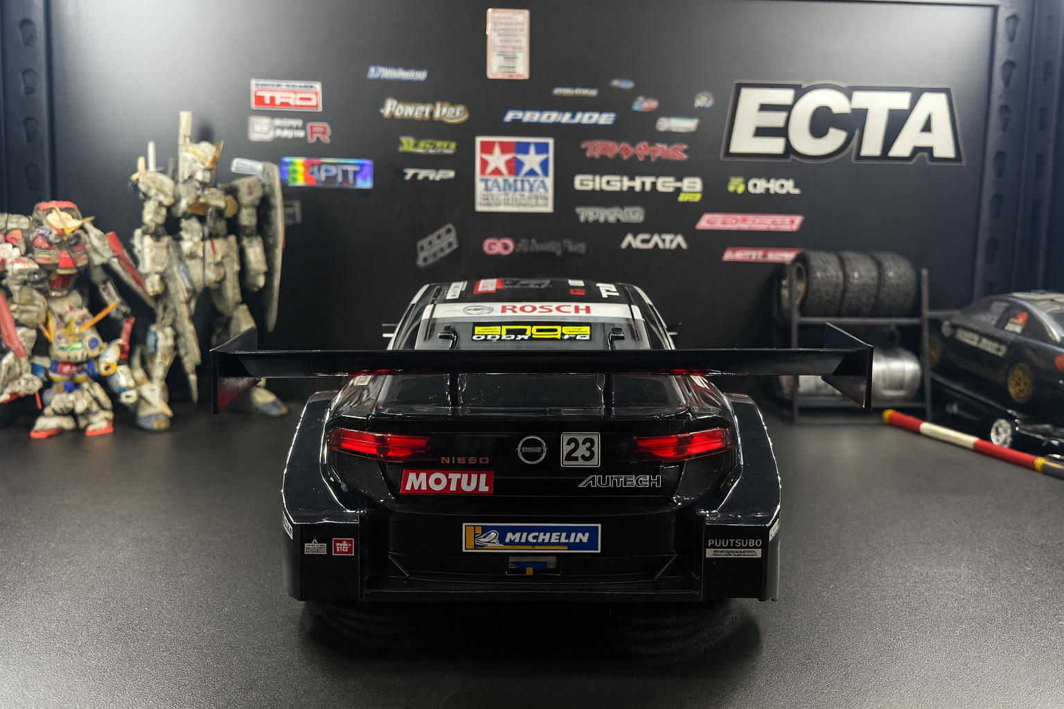 Tamiya Motul Autech Z RTR — 1/10 2WD Touring Car with Exclusive Headlight Buckets & Realistic LED Lights