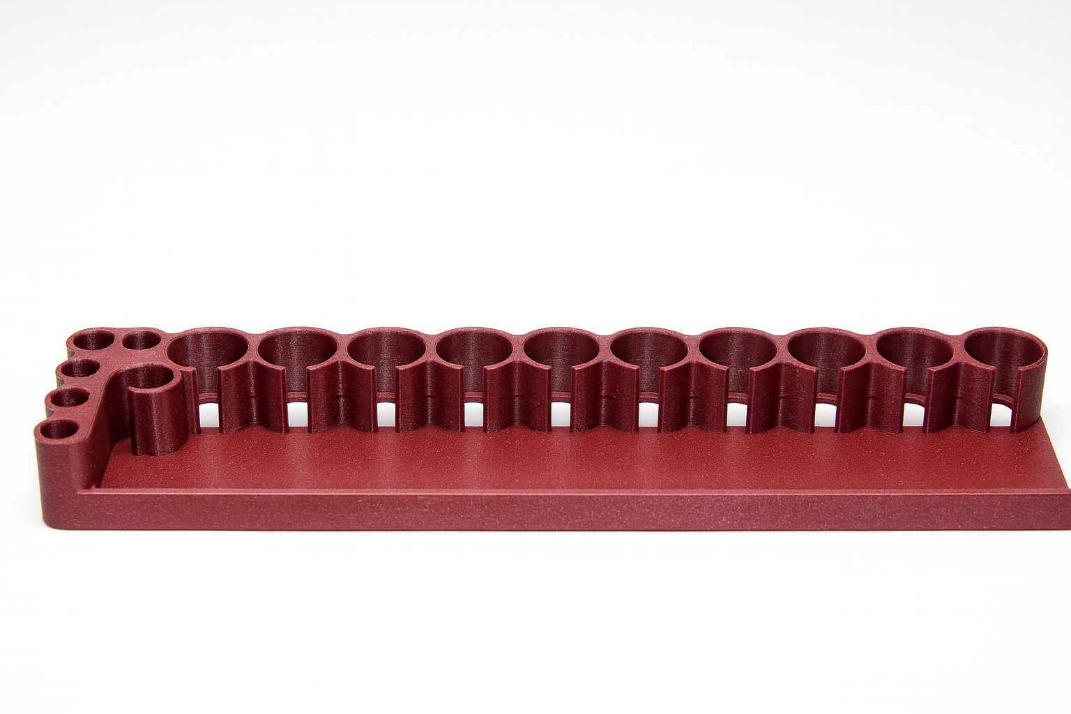 RC Tool Stand & FPV Screwdriver Holder – 21 Slots with Tray | Model Hobby Organizer