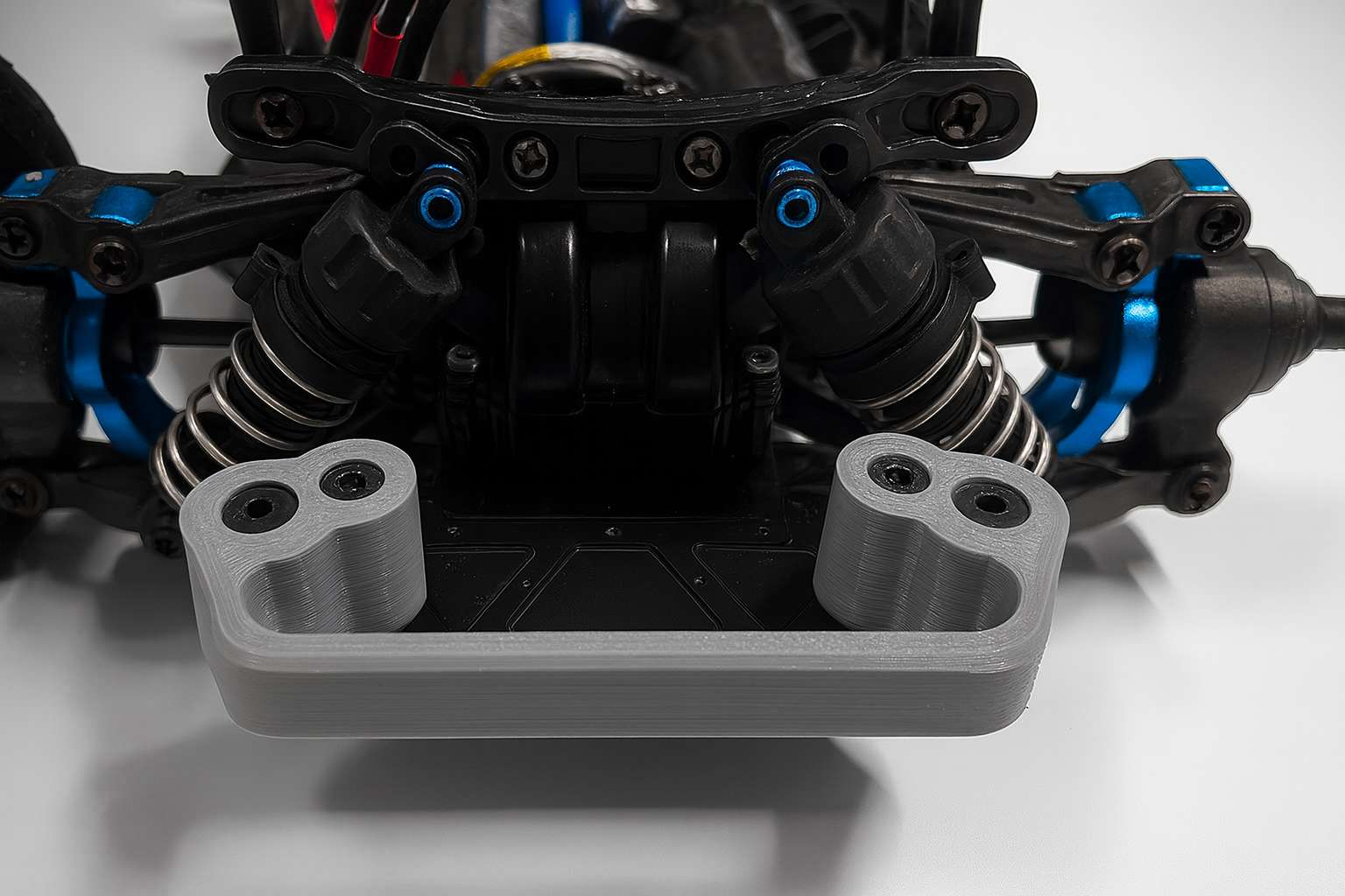 TAMIYA TT-01 / TT-02 Chassis Rear Carry Handle – Upgraded TPU Soft Rubber